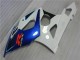 Negro Azul Blanco Carenado Moto Suzuki GSXR 1000 K5 05-06 Negro Azul Blanco Carenado Moto Suzuki GSXR 1000 K5 05-06