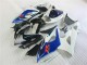 Negro Azul Blanco Carenado Moto Suzuki GSXR 1000 K5 05-06 Negro Azul Blanco Carenado Moto Suzuki GSXR 1000 K5 05-06