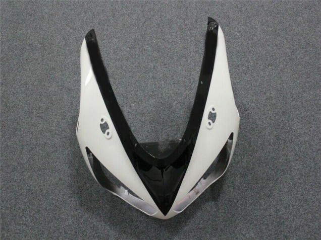 Negro Blanco ABS Moto Plástico Kawasaki ZX6R 05-06