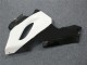 Negro Blanco ABS Moto Plástico Kawasaki ZX6R 05-06