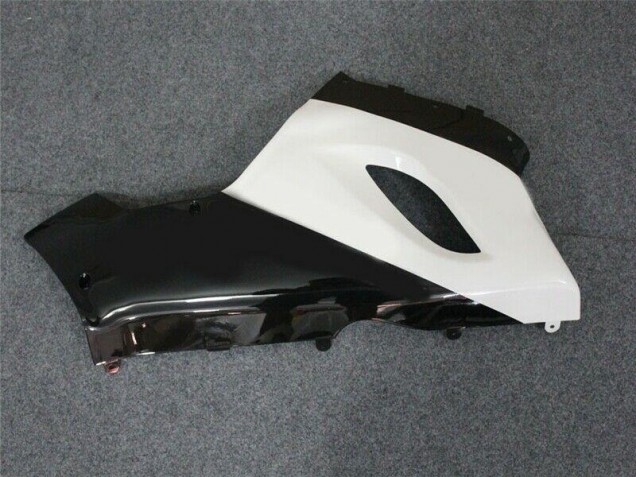 Negro Blanco ABS Moto Plástico Kawasaki ZX6R 05-06