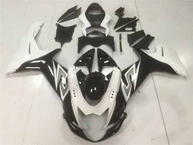 Negro Blanco ABS Moto Plástico Suzuki GSXR 600 / 750 K11 11-21 Negro Blanco ABS Moto Plástico Suzuki GSXR 600 / 750 K11 11-21