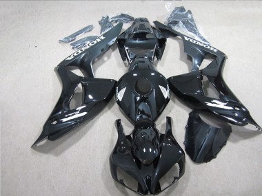 Negro Blanco Calcomanía Carenado Moto Honda CBR 1000 RR 06-07