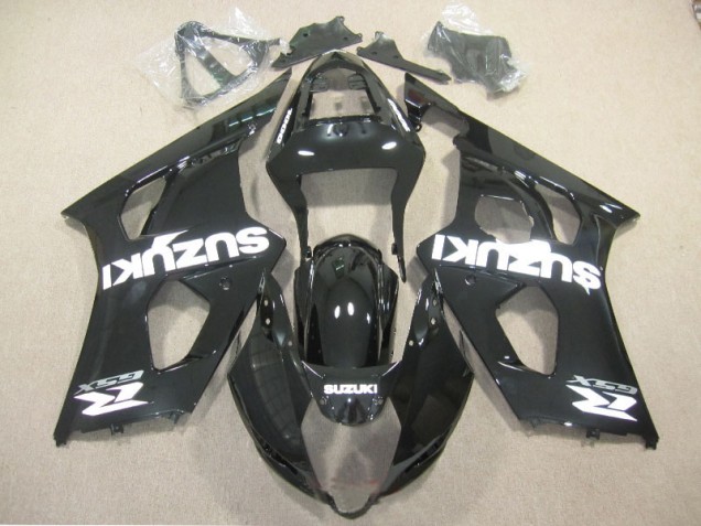 Negro Blanco Calcomanía Carenado Moto Suzuki GSXR 1000 K3 03-04 Negro Blanco Calcomanía Carenado Moto Suzuki GSXR 1000 K3 03-04