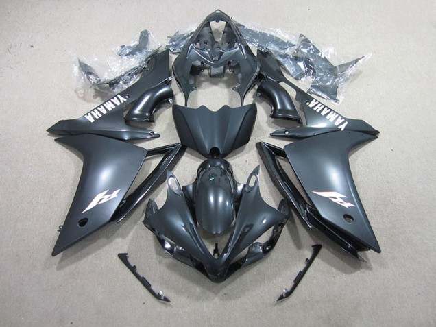Negro Blanco Calcomanía Kit Carenado Moto Yamaha R1 07-08