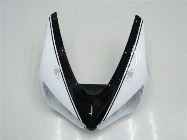 Negro Blanco Carenado & Plástico Moto Kawasaki ZX6R 05-06 Negro Blanco Carenado & Plástico Moto Kawasaki ZX6R 05-06