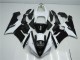 Negro Blanco Carenado & Plástico Moto Kawasaki ZX6R 05-06 Negro Blanco Carenado & Plástico Moto Kawasaki ZX6R 05-06