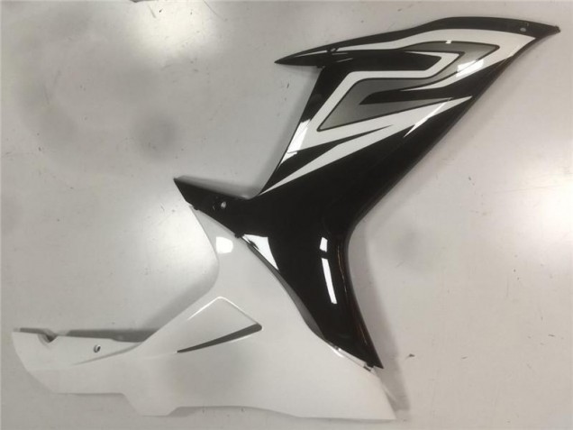 Negro Blanco Carenado & Plástico Moto Suzuki GSXR 600 / 750 K11 11-21