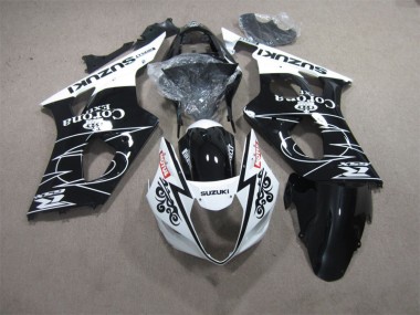 Negro Blanco Corona Extra Motul Carenado Moto Suzuki GSXR 1000 K3 03-04