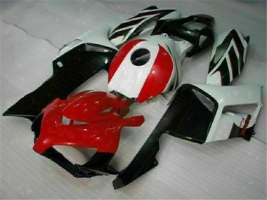 Negro Blanco Kits Completo Carenado Moto ABS Honda CBR 1000 RR 04-05