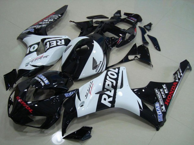 Negro Blanco Repsol Carenado Moto Honda CBR 1000 RR 06-07 Negro Blanco Repsol Carenado Moto Honda CBR 1000 RR 06-07