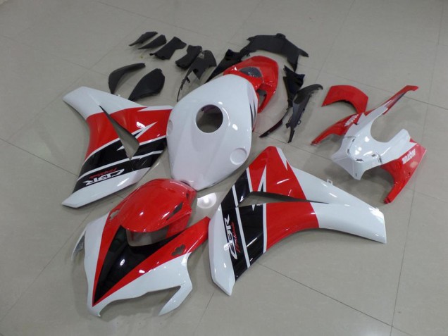 Negro Blanco & Rojo Carenado Moto Honda CBR 1000 RR 08-11 Negro Blanco & Rojo Carenado Moto Honda CBR 1000 RR 08-11