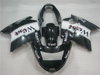 Negro Blanco West Carenado Moto Honda CBR 1100 XX 96-07