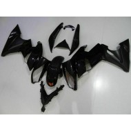 Negro Carenado Moto Kawasaki EX650 09-11