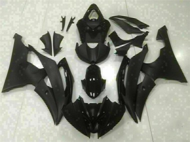 Negro Carrocería Motocicletas Yamaha R6 08-16