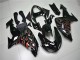 Negro Gris Rojo Carenado Moto Kawasaki ZX10R 06-07 Negro Gris Rojo Carenado Moto Kawasaki ZX10R 06-07