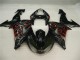 Negro Gris Rojo Carenado Moto Kawasaki ZX10R 06-07 Negro Gris Rojo Carenado Moto Kawasaki ZX10R 06-07