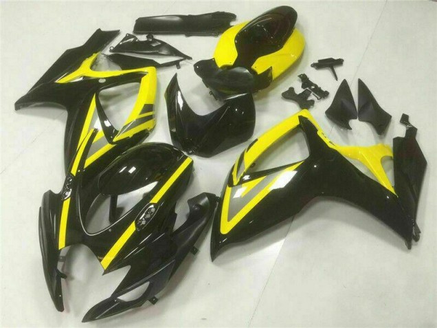 Negro Inyección Kits Carenado Moto Suzuki GSXR 600 / 750 K6 06-07 Negro Inyección Kits Carenado Moto Suzuki GSXR 600 / 750 K6 06-07