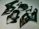 Negro Kit ABS Carenado Motocicleta Suzuki GSXR 1000 K5 05-06