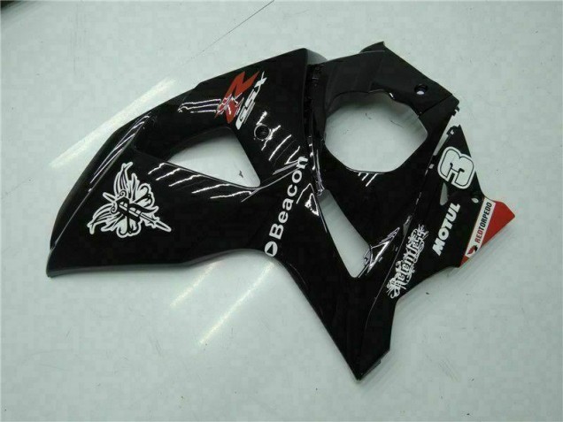 Negro Kit ABS Carenado Motocicleta Suzuki GSXR 1000 K9 09-16