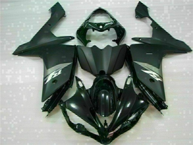 Negro Kit ABS Carenado Motocicleta Yamaha R1 07-08 Negro Kit ABS Carenado Motocicleta Yamaha R1 07-08