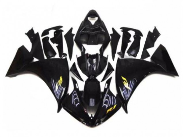 Negro Kit Carenado ABS Completo Yamaha R1 09-11