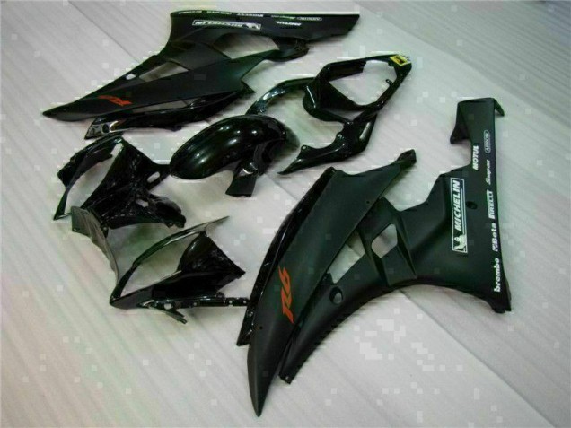 Negro Kit Carenado Moto Yamaha R6 06-07