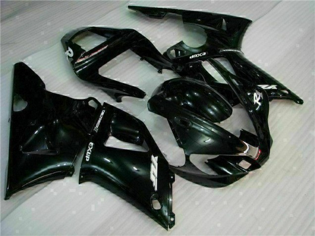 Negro Kit Completo Carenado Moto Yamaha R1 00-01