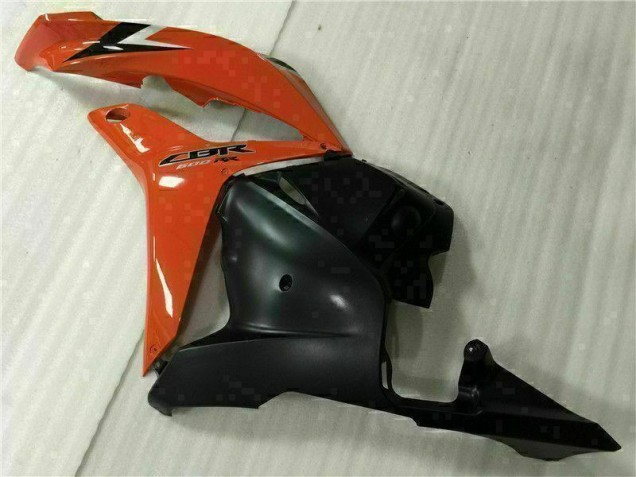 Negro Kits ABS Carenado Motocicleta Honda CBR 600 RR 09-12