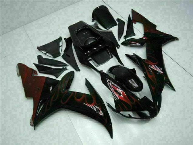 Negro Kits Carenado Moto Yamaha R1 02-03 Negro Kits Carenado Moto Yamaha R1 02-03