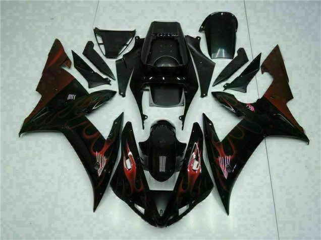 Negro Kits Carenado Moto Yamaha R1 02-03 Negro Kits Carenado Moto Yamaha R1 02-03