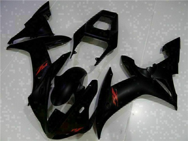 Negro Kits Completo Carenado Moto ABS Yamaha R1 02-03 Negro Kits Completo Carenado Moto ABS Yamaha R1 02-03