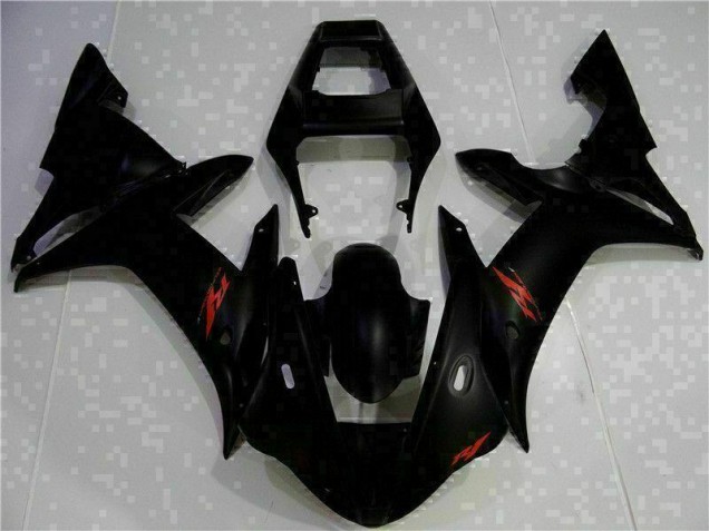 Negro Kits Completo Carenado Moto ABS Yamaha R1 02-03 Negro Kits Completo Carenado Moto ABS Yamaha R1 02-03
