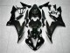 Negro Kits Completo Carenado Moto ABS Yamaha R1 04-06