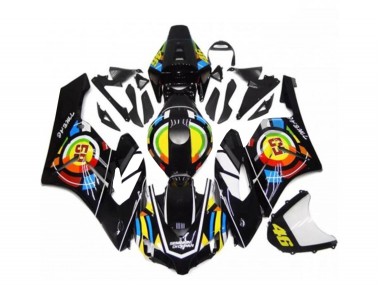 Negro Kits Completo Carenado Moto Honda CBR 1000 RR 04-05