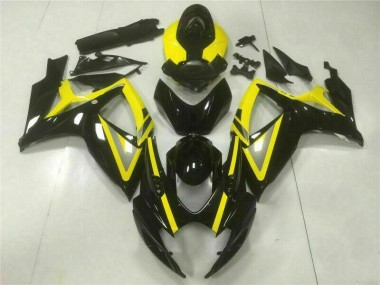 Negro Kits Completo Carenado Moto Suzuki GSXR 600 / 750 K6 06-07