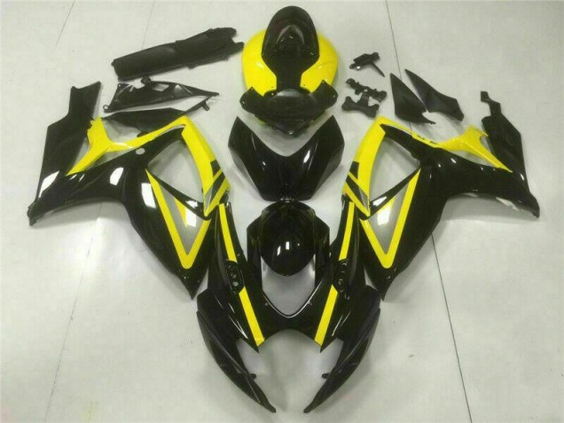 Negro Kits Completo Carenado Moto Suzuki GSXR 600 / 750 K6 06-07 Negro Kits Completo Carenado Moto Suzuki GSXR 600 / 750 K6 06-07
