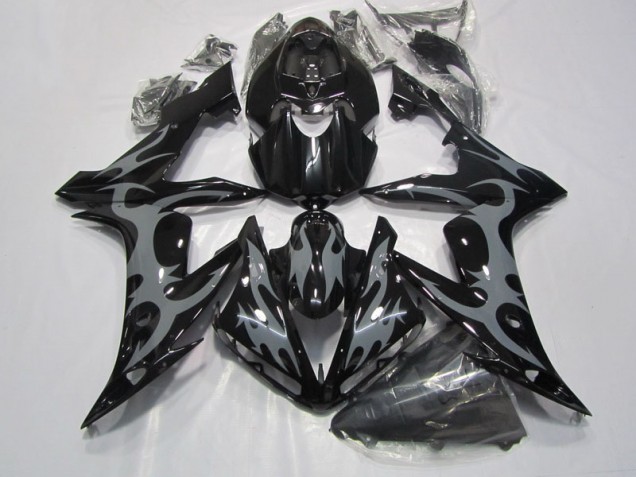 Negro Kits Completo Carenado Moto Yamaha R1 04-06