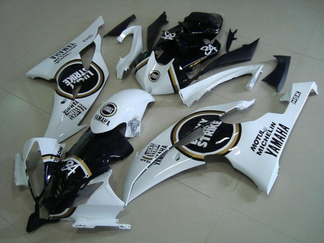 Negro Lucky Strike Carenado Moto Yamaha R6 08-16