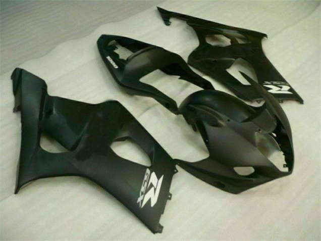 Negro Mate ABS Moto Plástico Suzuki GSXR 1000 K3 03-04 Negro Mate ABS Moto Plástico Suzuki GSXR 1000 K3 03-04
