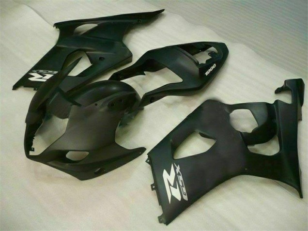 Negro Mate ABS Moto Plástico Suzuki GSXR 1000 K3 03-04 Negro Mate ABS Moto Plástico Suzuki GSXR 1000 K3 03-04