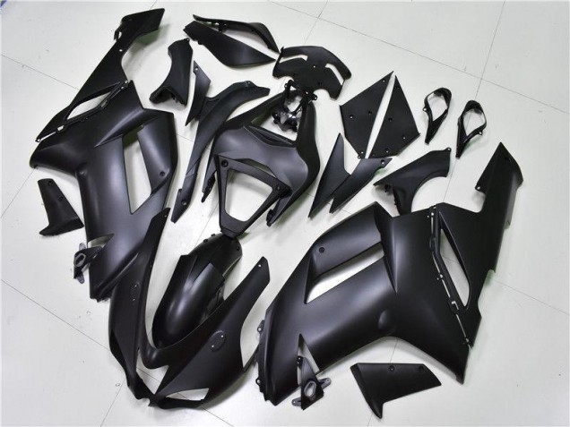 Negro Mate Carenado Moto Kawasaki ZX6R 07-08