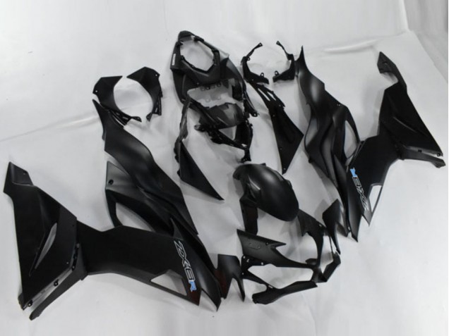 Negro Mate Carenado Moto Kawasaki ZX6R 19-23 Negro Mate Carenado Moto Kawasaki ZX6R 19-23