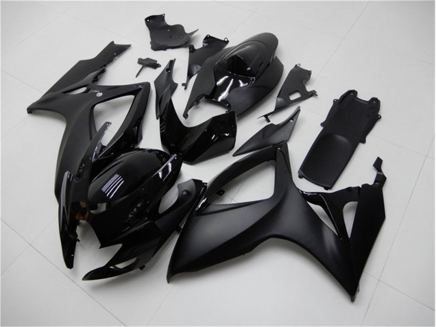 Negro Mate Carenado Moto Suzuki GSXR 600 / 750 K6 06-07 Negro Mate Carenado Moto Suzuki GSXR 600 / 750 K6 06-07