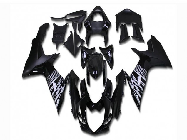 Negro Mate Carenado & Plástico Moto Suzuki GSXR 600 / 750 K11 11-21 Negro Mate Carenado & Plástico Moto Suzuki GSXR 600 / 750 K11 11-21