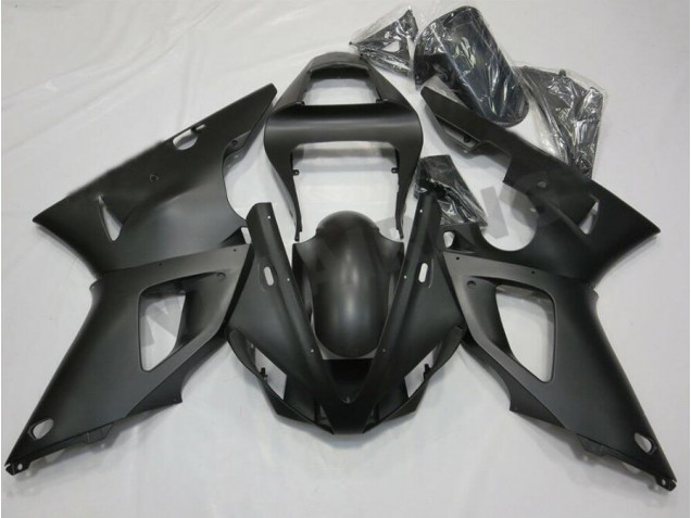 Negro Mate Kit Completo Carenado Moto Yamaha R1 00-01