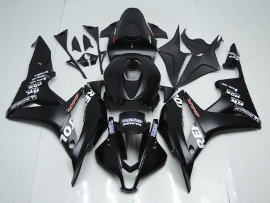 Negro Mate Repsol Carenado Moto Honda CBR 600 RR 07-08