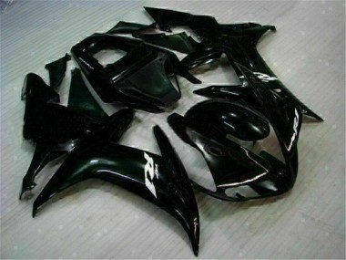 Negro Moto Plástico Yamaha R1 02-03