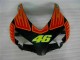Negro Naranja Carenado & Plástico Moto Honda CBR 1000 RR 04-05 Negro Naranja Carenado & Plástico Moto Honda CBR 1000 RR 04-05