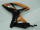 Negro Naranja Plástico Moto Suzuki GSXR 600 / 750 K6 06-07 Negro Naranja Plástico Moto Suzuki GSXR 600 / 750 K6 06-07